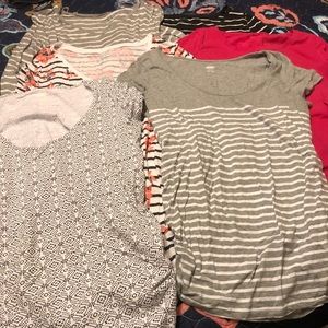 Maternity t shirts, long & short sleeve